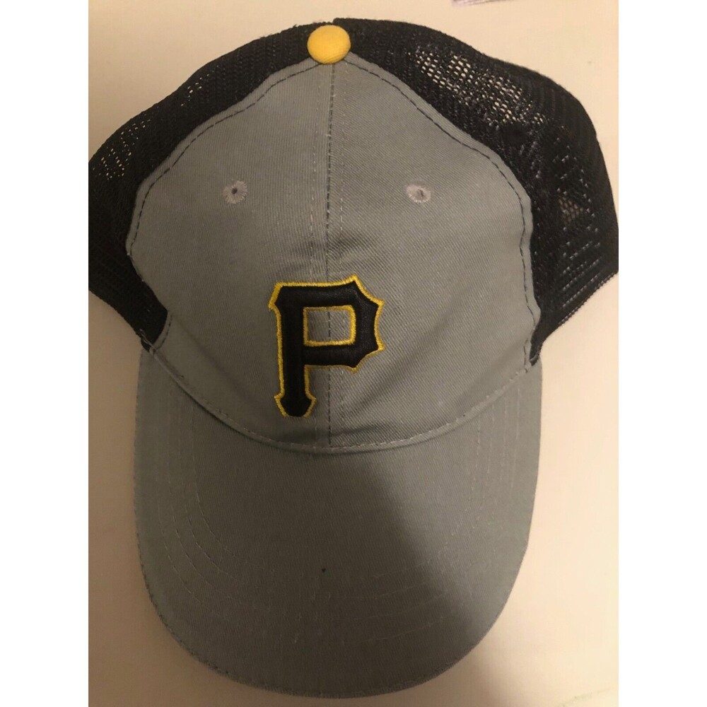Pittsburgh Pirates MLB two tone mesh snapback hat New